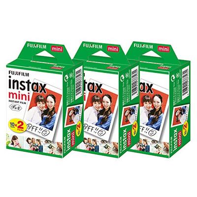 Комплект из 2 цветных фотокамер Fuji Film Instax Mini JP2, 3 шт. (20 листов) [60 листов] Многоцветный