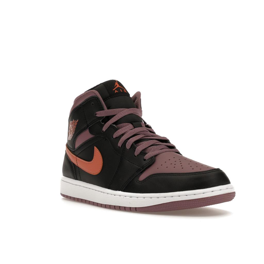 Мужские кроссовки Air Jordan 1 Mid SE Black Sky J Mauve Sky-J-Orange White FB9911-008