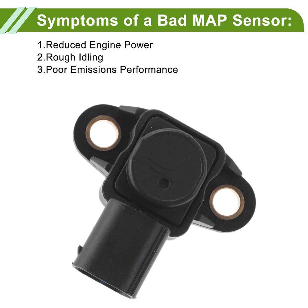 ABSOPRO Absolute Pressure MAP Sensor for Sedan Compressor Part 1 Piece Mercedes/Benz C-Class (W204) C180/C200 1.8 2007-2014, Number