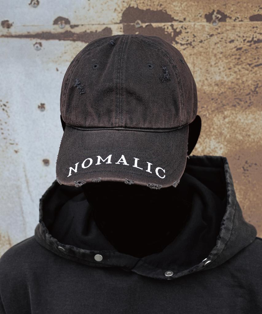 Кепка-визор Nomallig N - Выстиранный черный