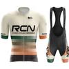 2024 Rcn Team Cycling Jersey Set Man Summer MTB Велосипедная одежда с коротким рукавом Ropa Maillot Ciclismo Outdoor Riding Bike Uniform