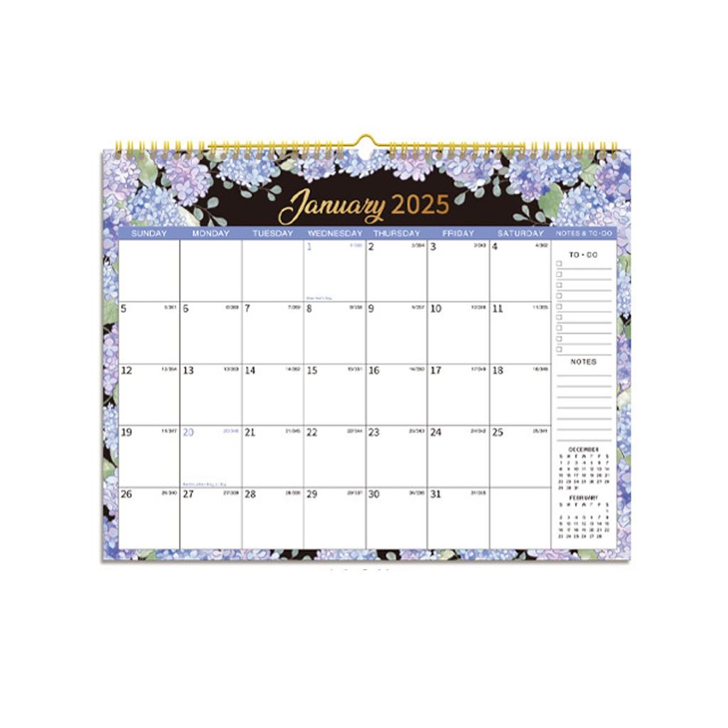 2025 Новый календарь, Креативный календарь, Настенный календарь Pp Coil Panel Calendar