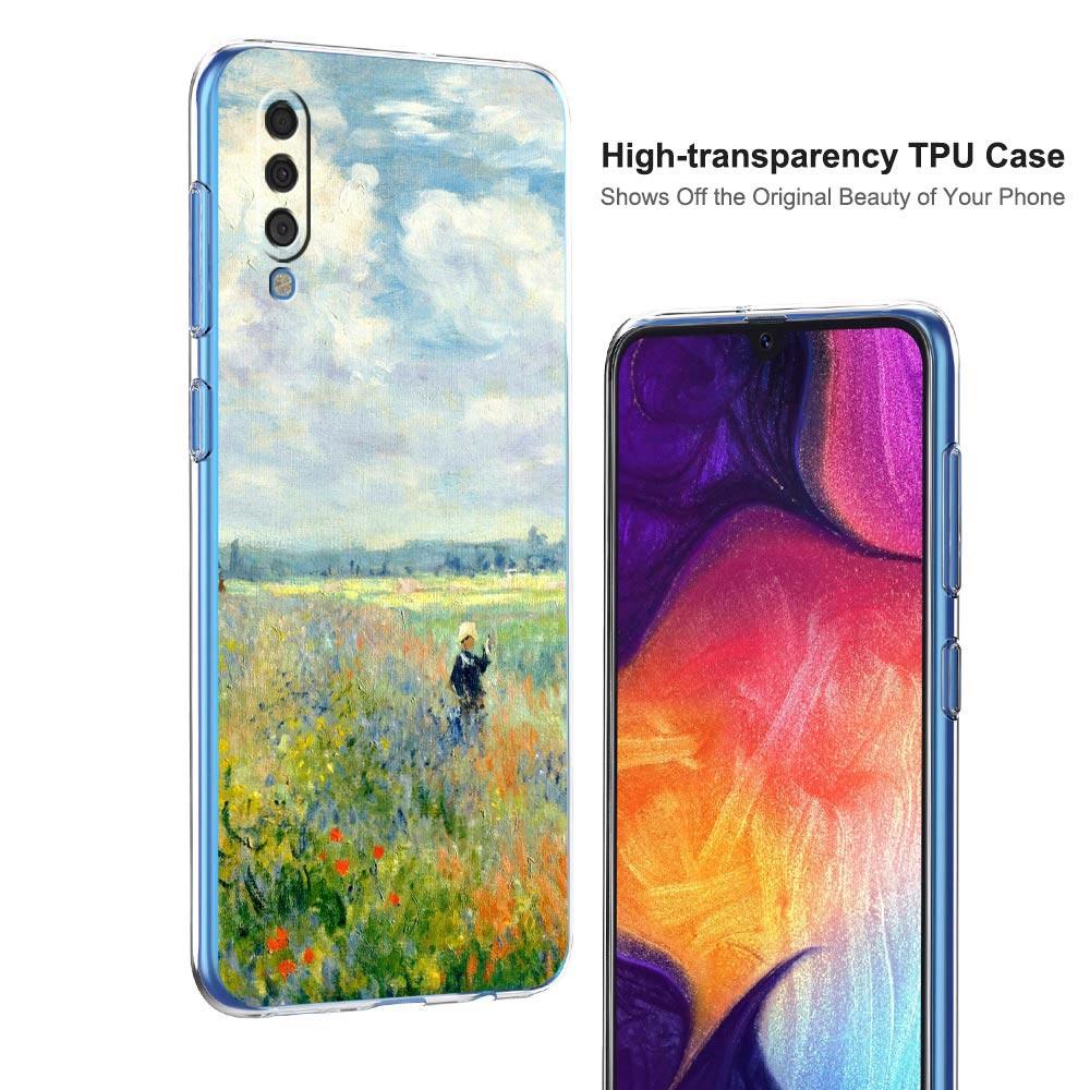 Клод Моне Импрессионист Для Samsung Galaxy A14 A50 A70 A30 A40 A20E A10S A20S A02S A04S A12 A22 A32 A34 A42 A52 5G A54 Чехол