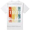 46-й День рождения Сделано в 1978 году Футболки ограниченной серии Топы Круглый вырез Короткий рукав Модная футболка Одежда Повседневные Базовые футболки