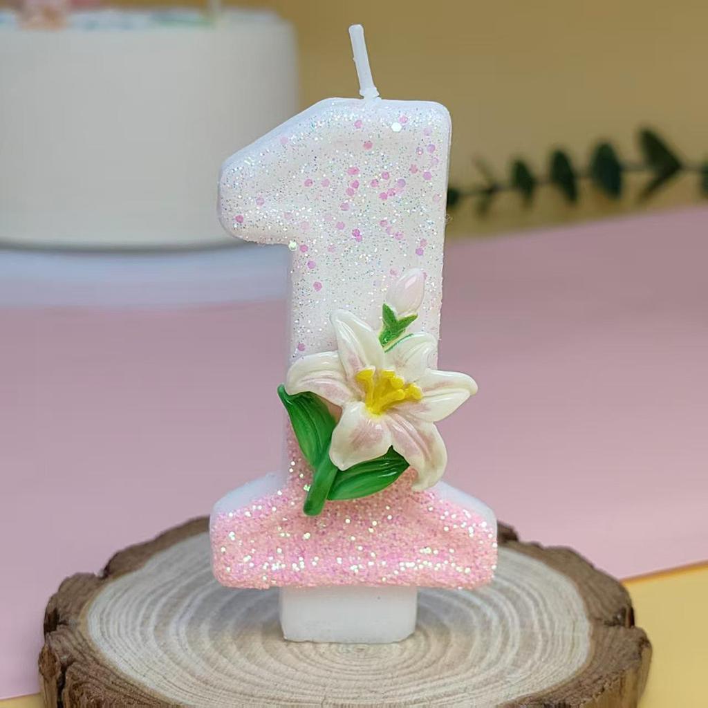 Креативные свечи для торта на день рождения с цифрами 0-9 для украшения торта