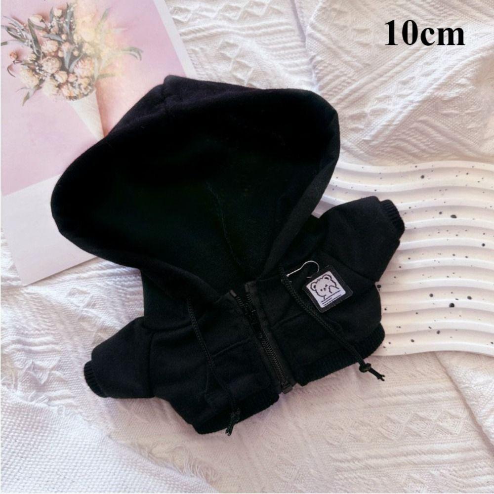 2 Colors Doll Hoodies Fashion Plush Doll Coat 10/20cm Cotton Dolls/1/12 BJD Dolls