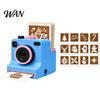 Coffee Stencil Shaker 3D Printed Christmas Latte Art Camera, Printer with Interchangeable Pattern Templates, Cocoa Powder Maker for Cappuccino