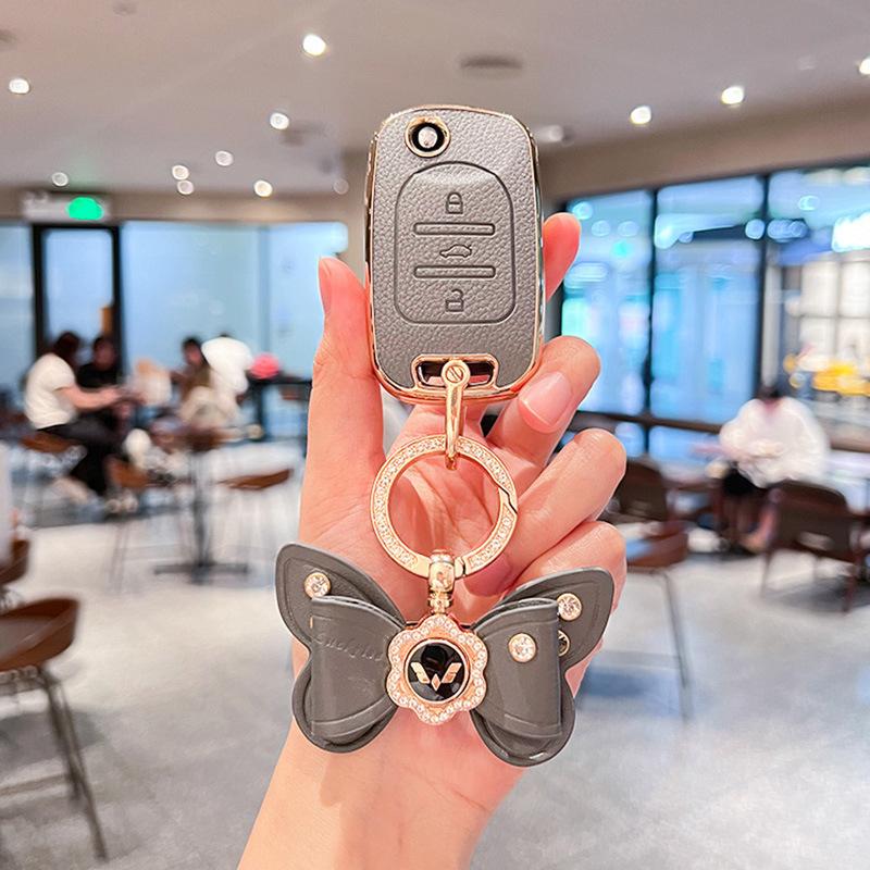 Special Wuling Hongguang Miniev Key Set Car Colorful Macaron Jiachen Capgemini Xingchi Gb Clear Sky High-end