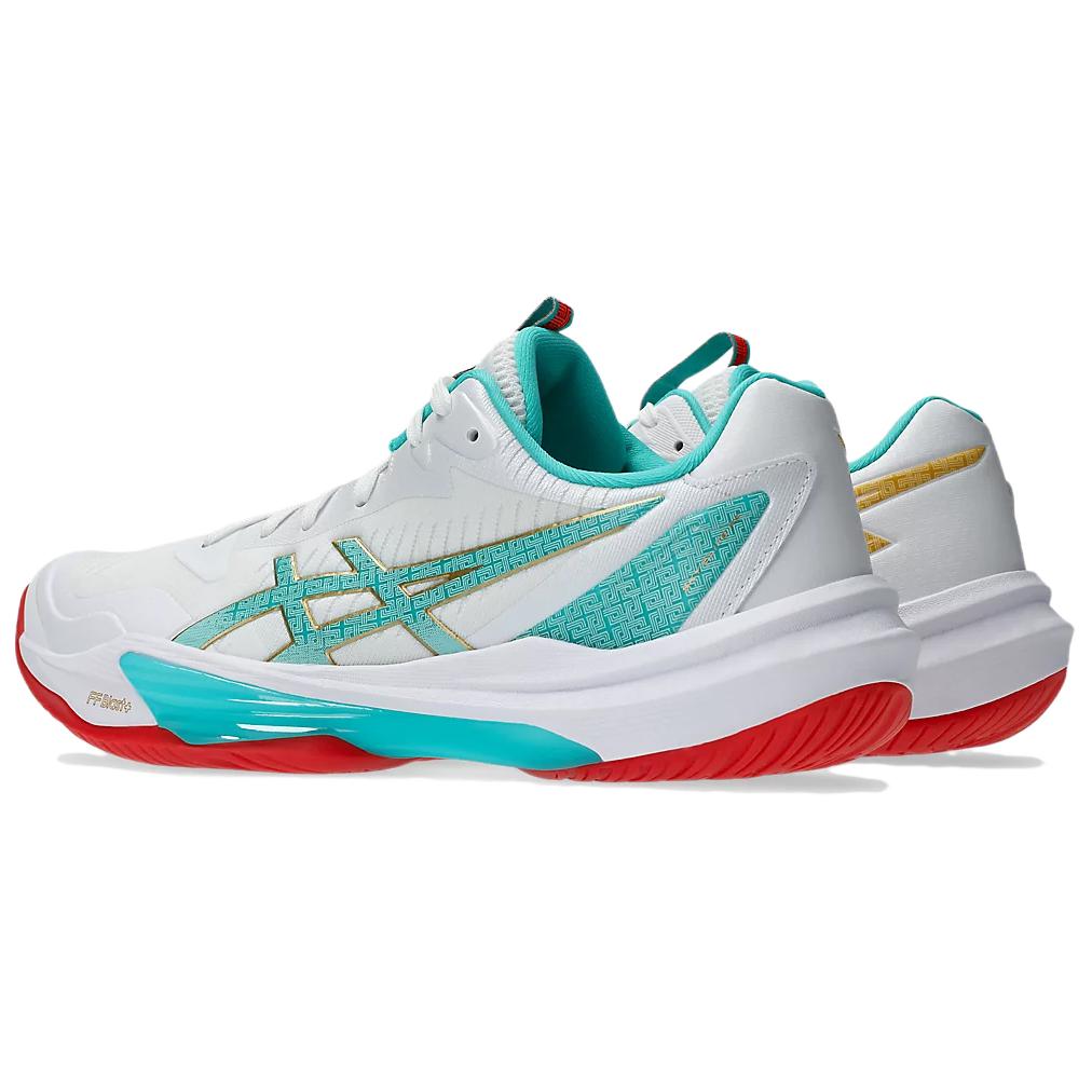 Asics Sky Elite FF 3 Износостойкая Поддержка Низкий верх Тренировочная обувь Женские Белые Синие Кроссовки 1052A088-960