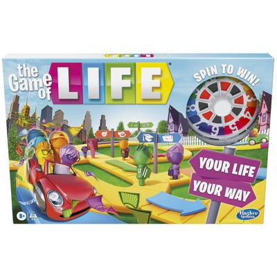 Hasbro ИГРА В ЖИЗНЬ Английская версия Игра в жизнь Наслаждайтесь уроками английского языка во время игры