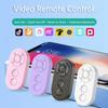 7 Buttons Rechargeable Remote Controller Bluetooth Wireless Phone Selfie Photo Shutter Remote Selfie Stick Camera Controller