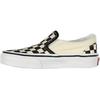Vans Слипоны Классическая клетка Удобные низкие детские кеды для скейтбординга Детские кроссовки Желтый Черный VN000ZBUEO11