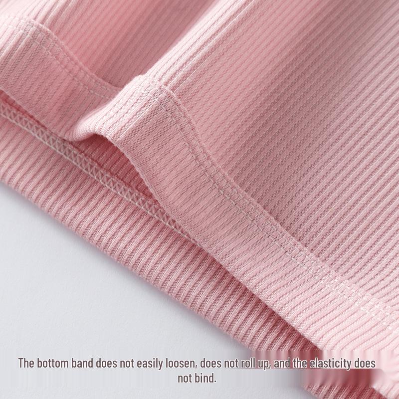 Красочный укороченный топ без выступов для девочек-подростков