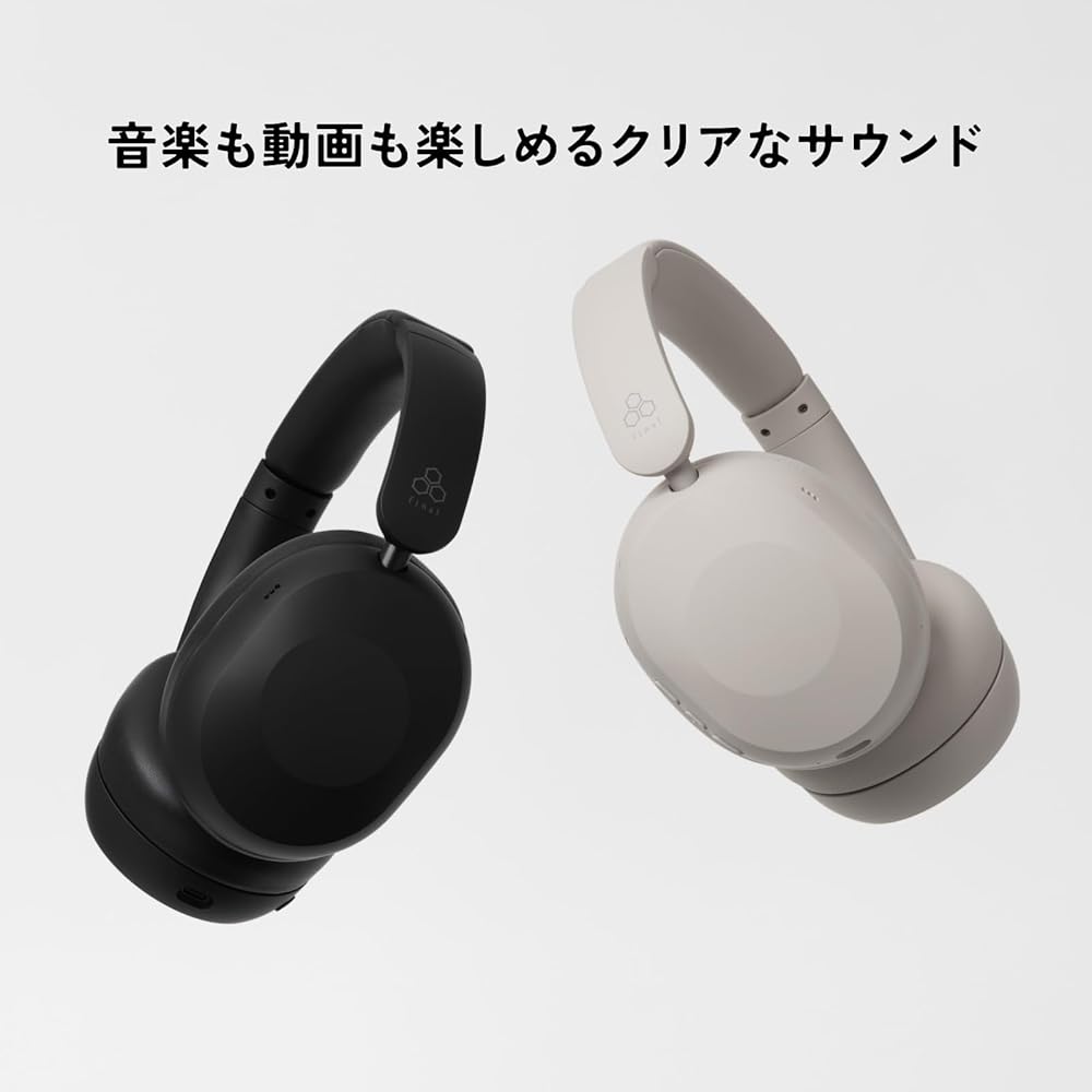 [VGP2026 Gold Award] final UX1000 Hybrid Noise Cancelling Wireless Headphones with Ambient Sound Passthrough, Multipoint Connection, Up to 70 Hours Pl