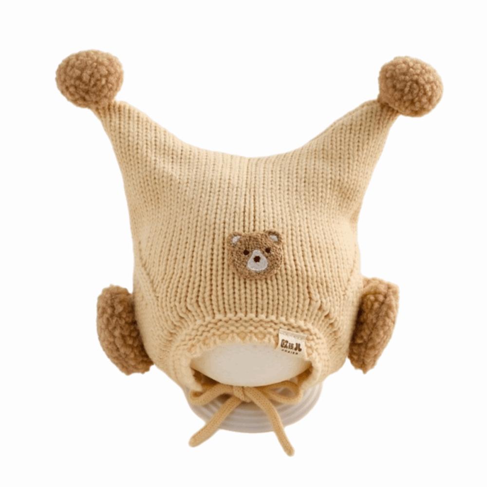 Cute Winter Baby Crochet Hat Cold-Resistant Kids Ear Protection Hat Winter Season