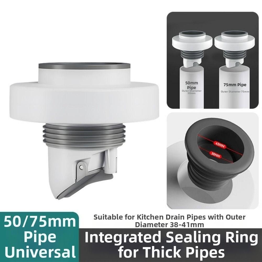 50/70mm Universal Washbasin Floor Drain Core Easy Install Anti Odor Shower Drainer Odor Control Water Pipe Connector