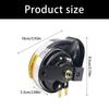 Universal 12V Motorcycle Automotive Horn Metal Build High Frequency Sound Emission Hassle Free Mounting Water Resistant