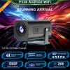 P330 Android 11 280 ANSI проектор 4K 8K Native 1080P Wifi6 BT5.0 кинотеатр Smart TV уличный портативный мини-проектор модернизированный домашний кинотеатр