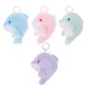 Kawaii Dolphin Plush Toy Cartoon Stuffed Animal Keychain Lovely Plush Doll Key Holder Backpack Pendant For Kid Gifts