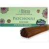 Bless-Patchouli-Incense-Sticks 100%-Natural-Handmade-Hand-Dipped Organic-Chemicals-Free for-Purification-Relaxation-Positivity