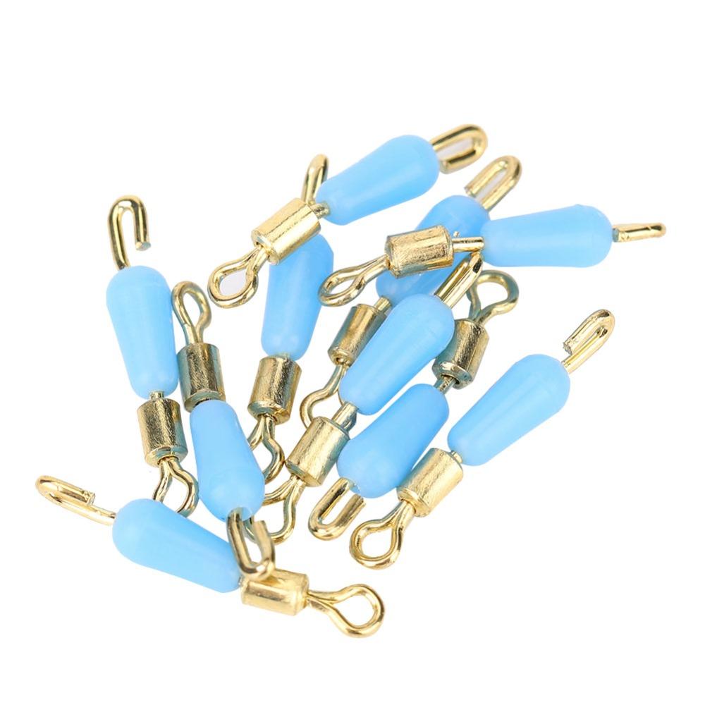 100PCS Lightweight Fishing Line Stopper Anti Wrapped Fishing Line Stop Fishing Sub Clip Sea Fishing