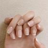 Detachable Manicure Tool Artificial Wearable Nail Tips French Square Head False Nails Fake Nails