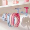 2Pcs Punch-Free Hair Rope Storage Rack Retractable Necklace Bracelet Stand  Shower Room