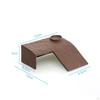 Turtle Basking Platform Climbing Shelf Ceramic Tank Dock Decor Terrace Reptile Hide Cave