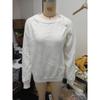 Autumn Winter Round Neck Causal Fashion Buttons Pullover Knitting Top Women Solid Simple All-match Sweater
