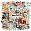 50PCS Cartoon TV Avatar The Las Airbender Stickers Skateboard Guitar Suitcase DIY Decals Stickers