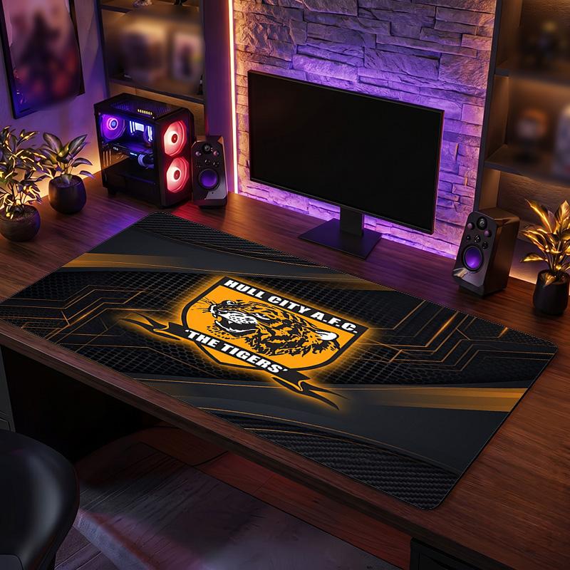 Hull FC Pattern Mousepad Anti?Slip Rubber Desk Pad For Gaming Working Desktop Decoration