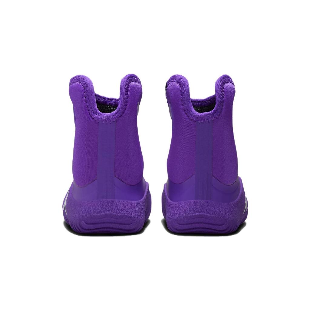 Air Jordan Lil Drip TD Purple Venom Детские кроссовки Черный Светло-базовый-серый FB9919-500