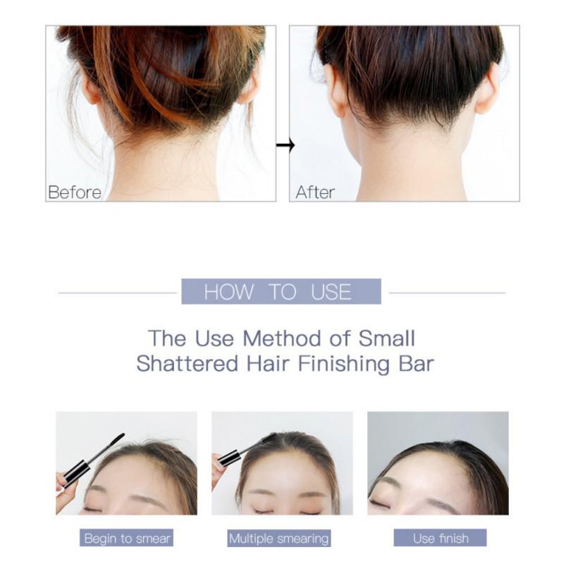 Крем для разглаживания волос, сильный стиль, финишная палочка для волос, маленький крем для укладки сломанных волос, финишная палочка для волос