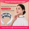 Cervical Massager Neck Shoulder and Neck Massager Vibration Hot Compress Neck Artifact Unclogging Spine Intelligent Neck Protector