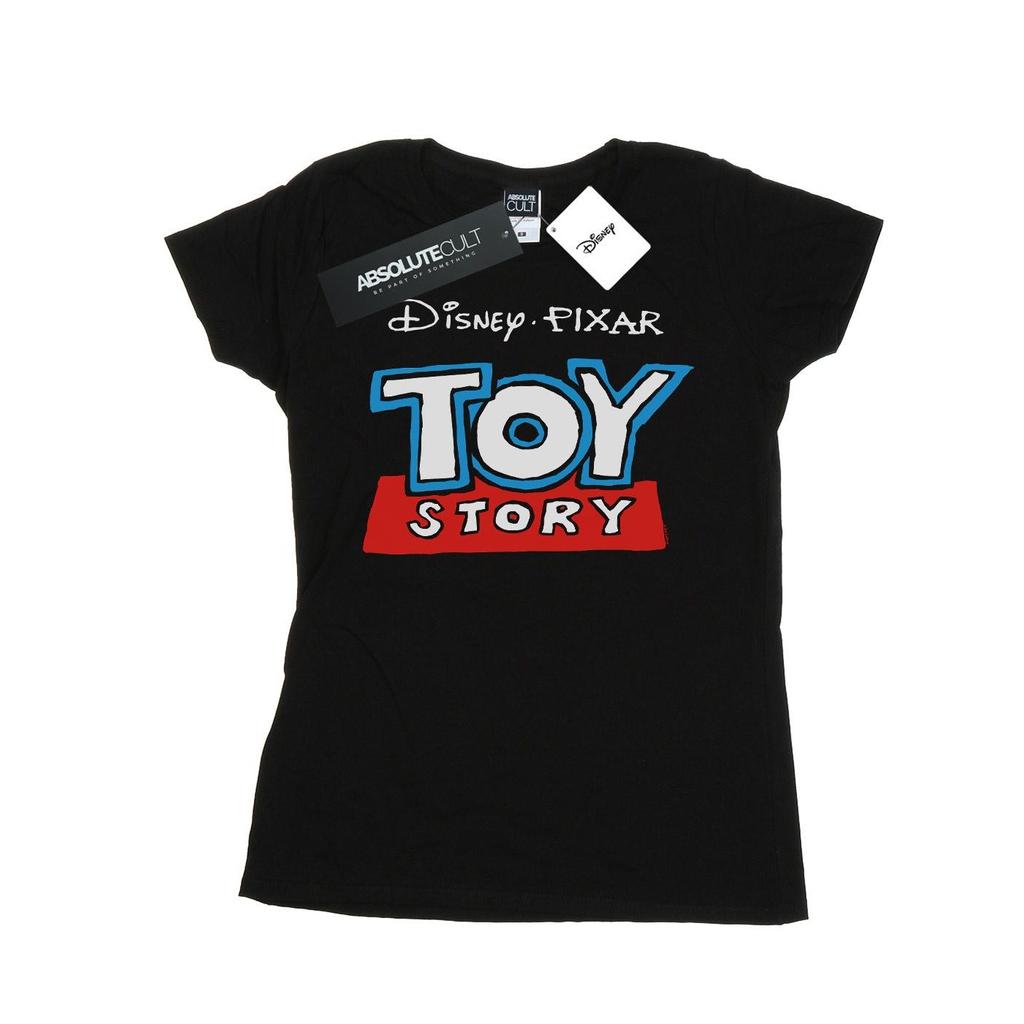 Disney Womens/Ladies Toy Story Cartoon Logo Cotton T-Shirt