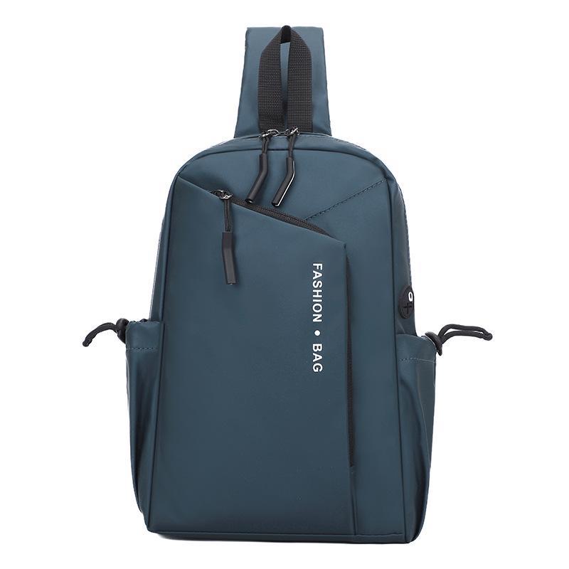 Мужская многофункциональная нагрудная сумка кроссбоди - спортивный рюкзак через плечо для отдыха