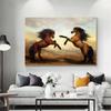 Horses Posters And Prints Animal Pictures Modern Canvas Paintings Wall Art For Living Room Home Decorations Cuadros No Frame