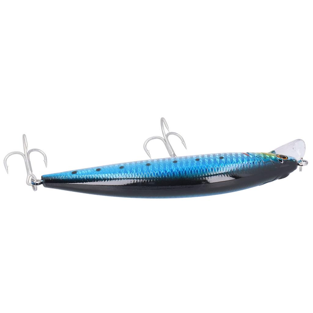 Sea Fishing Sinking Lure 60g Stainless Steel Plastic Artificial Simulation Eye Bait Accessory