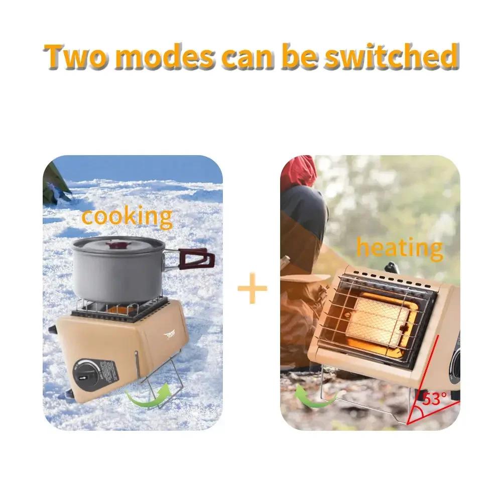 1,5 кВт наружная нагревательная плита кассетная печь для барбекю портативный газовый обогреватель для кемпинга палатка для кемпинга горелка для рыбалки грелка для рук