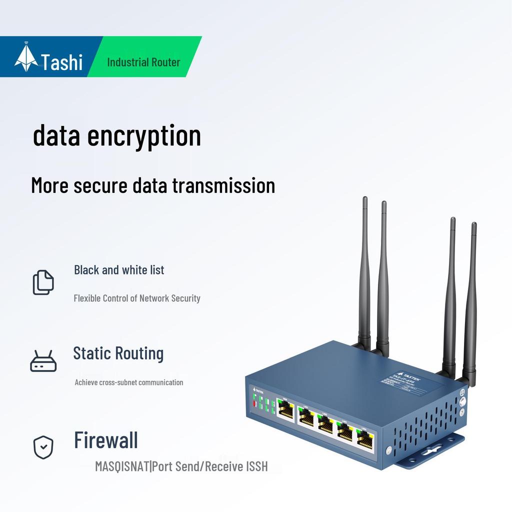 Industrial 5G Multi-Port Router with Full Network Support & WiFi CPE Phone Slot