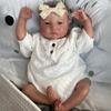 49 СМ Reborn Новорожденные Куклы Levi Awake Мягкая силиконовая ткань Кукла возрождения тела Гибкая 3D краска для кожи Видимые вены Ручной рисунок Эмуляция волос Кукла-игрушка