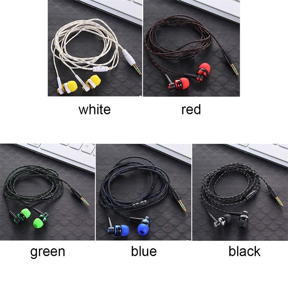 Universal Bass Wired Stereo In-Ear Earphone 3.5mm Earbuds HiFi Headphone