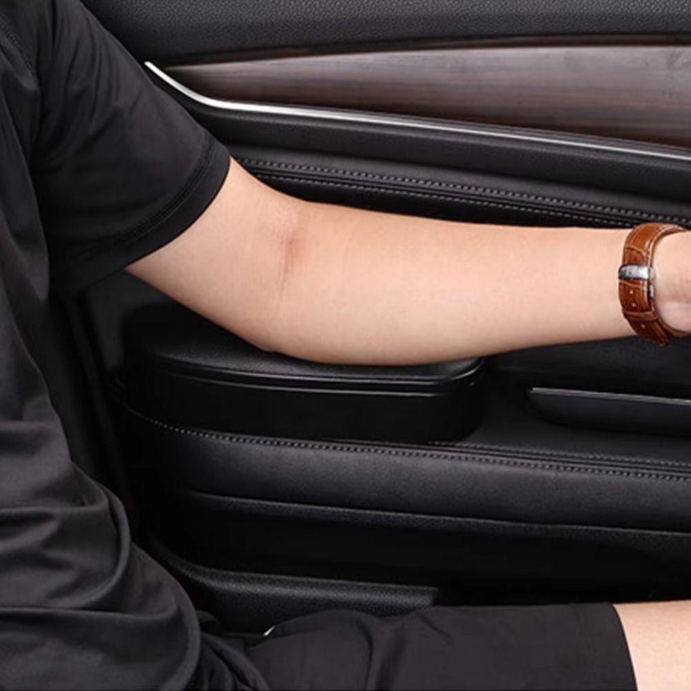 Self-adhesive Multifunctional Armrest Console Anti Slip Expandable Storage Compartment Stowing