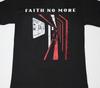 Футболка FAITH NO MORE ЛОГОТИП V2 с коротким рукавом Хлопок Черный от S до 5XL Унисекс Футболка