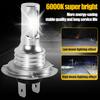 2pcs H7 LED Headlight Bulbs 360 Degree Beam Angle Car LED Fog Light Bulb 6000K Super Bright Car Headlight Bulbs Lampada DC12-24V