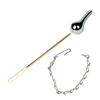 Y3NA Tanks Flush Lever Replacement Front Mount Handle Stainless Steels Toilet Flush Handle Trip Lever Easy to Install