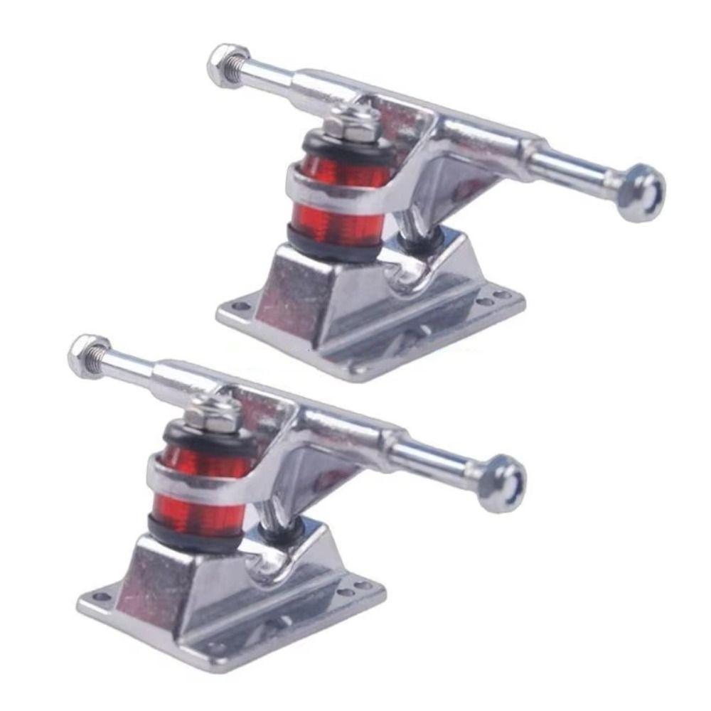 Impacts Resistance 5inch Skateboard Trucks Double Rocker Skateboard Bridge  Outdoor Sports