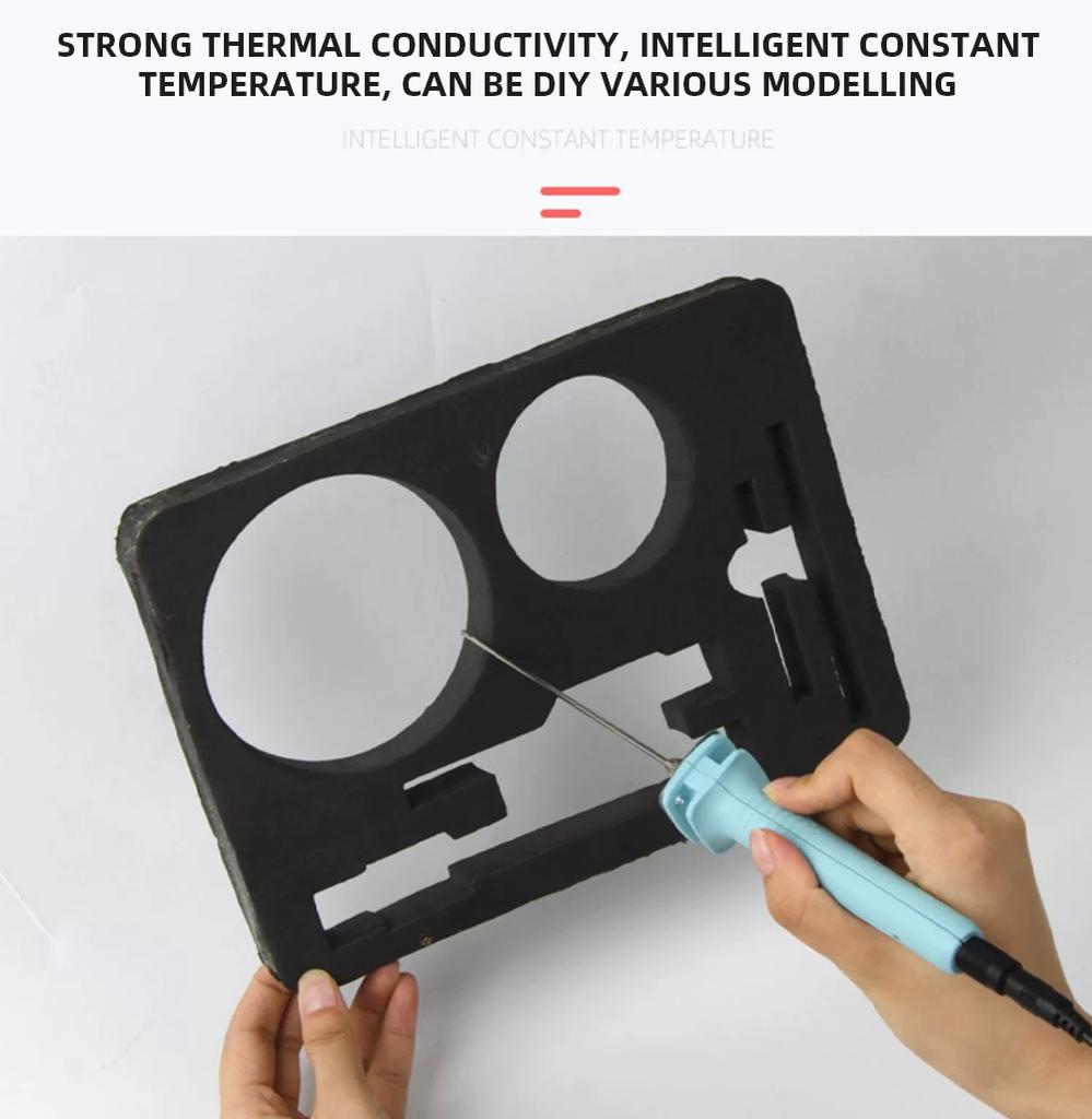 Электрическая нагревательная ручка Ручка-игла Электрические нагревательные инструменты Ручка для резки пенопласта Жемчужный хлопок KT Стирольная доска Термогравировальная ручка