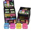 Transparent Glitter Cube Squeeze Toy Soft Stretchy Stress Relief Fidget Toy for Kids Autism Sensory Play Use