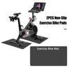2 шт. велотренажер нескользящий коврик шумоподавление велотренажер для занятий в помещении стационарный велосипед велотренажер